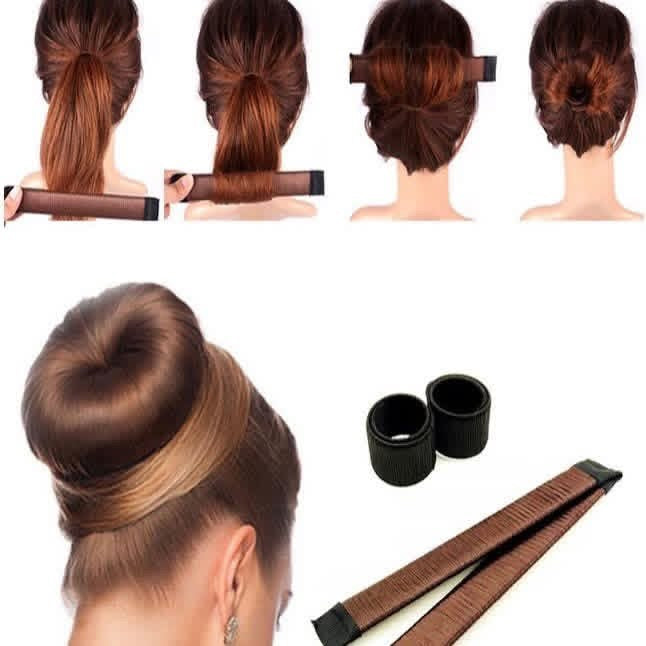 2 Pcs / Set Hair Bun Maker