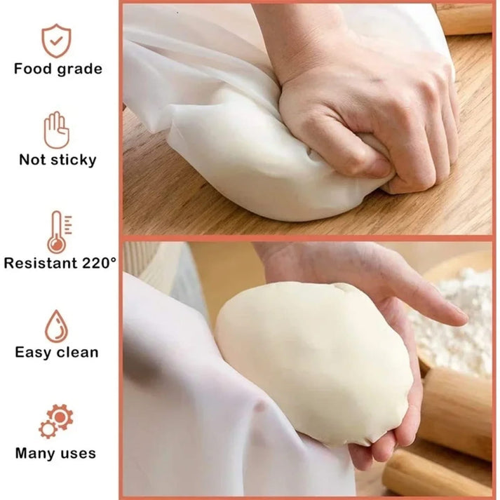Silicone Mess Free Dough Kneading Bag