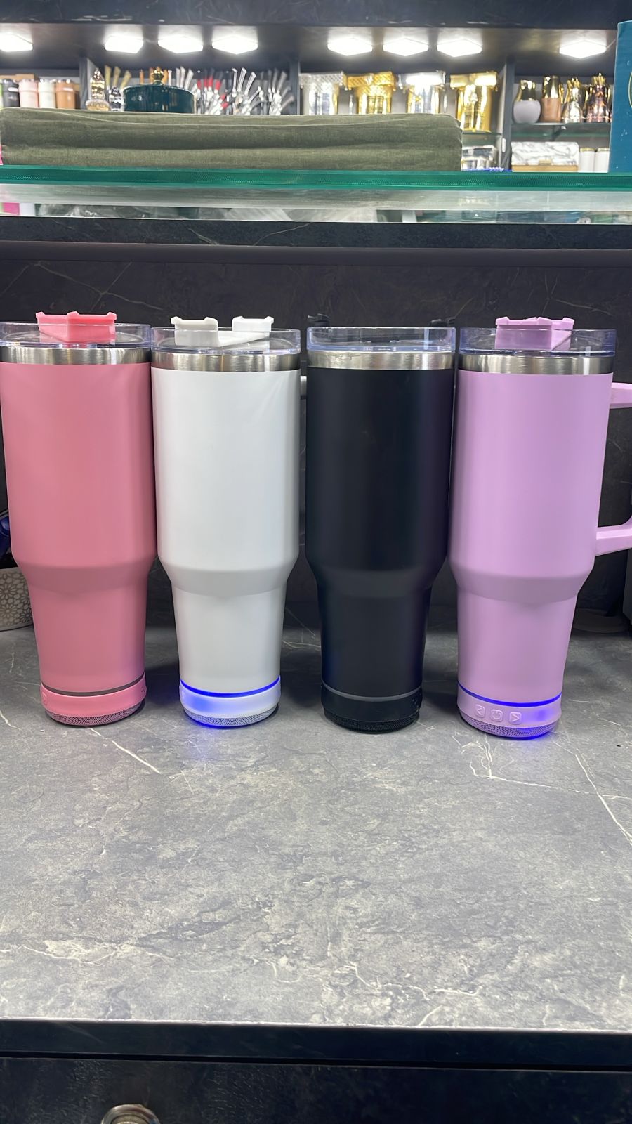 2 in 1 Stainless Steel Tumbler & Bluetooth Speaker