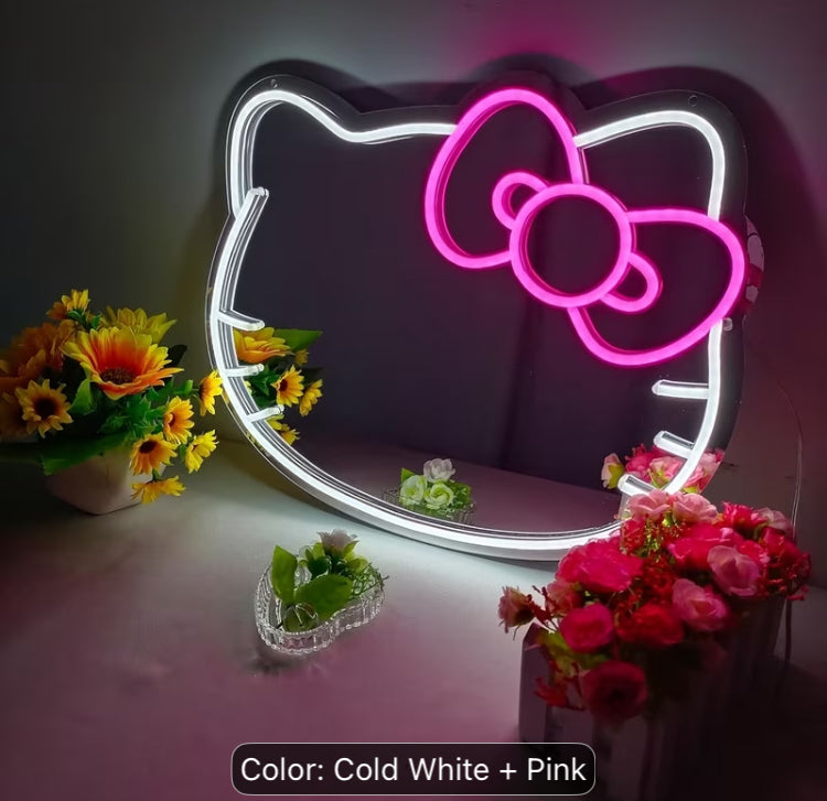 Wall Mounted Vanity LED Mirror with Soft Glow Light