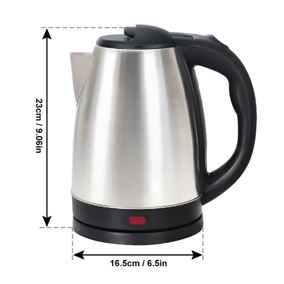 2 Litre Stainless Steel Kettle for Travelling