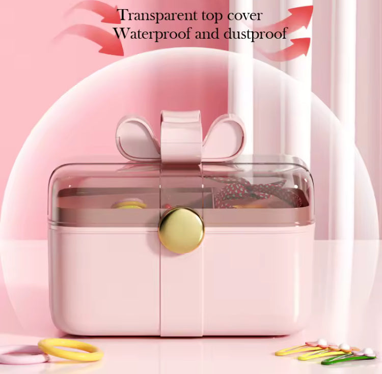 Large Capacity Dustproof Jewellery Cosmetic Makeup Box