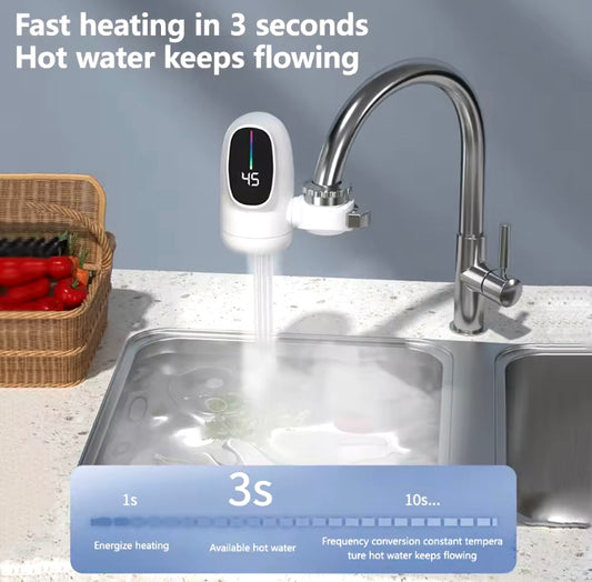 Instant Electric Water Heating Faucet Digital Display Tap