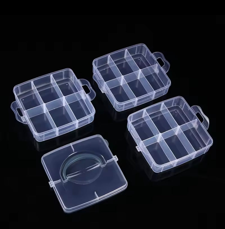 Three Layer Portable Jewellery Organizer with Lid