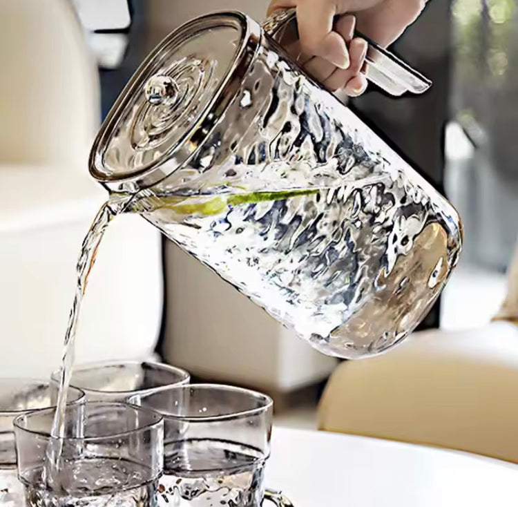 Heat Resistant Water/Juice Jug with Lid Premium Quanlity