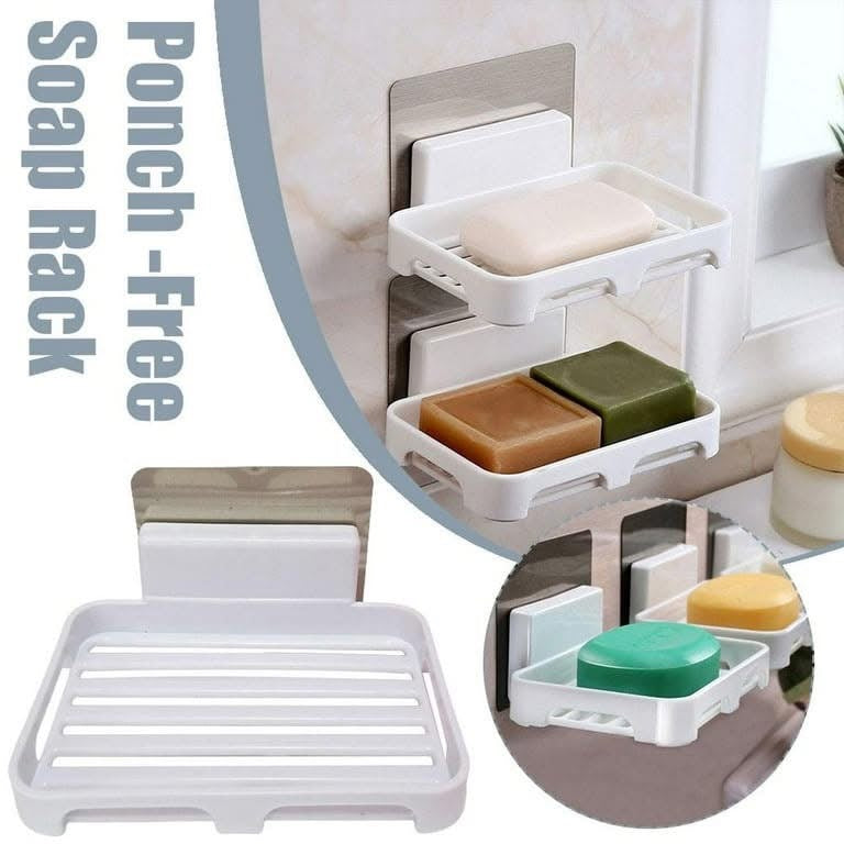 Punch Free Wall Mounted Soap Dish