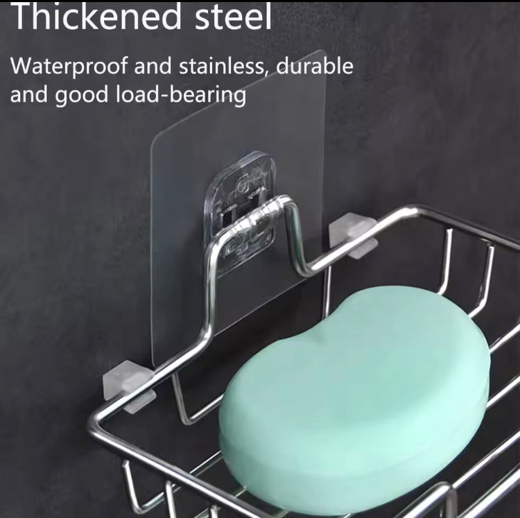 Wall Mounted Stainless Steel Soap Rack Holder