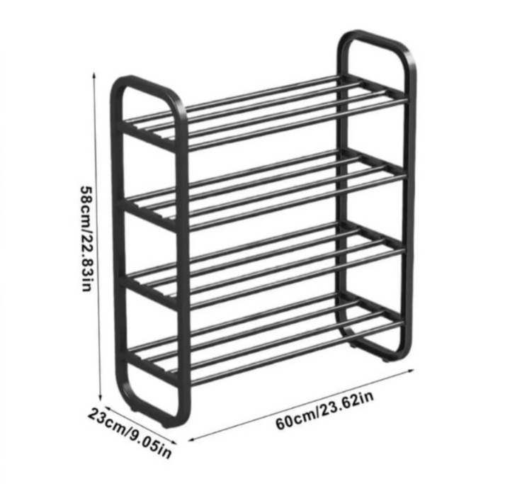 Four Layers Shoe Rack Organizer (Box Packaging)