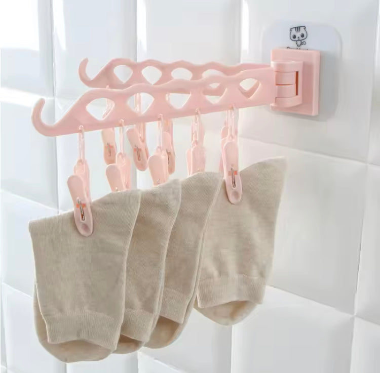 Foldable Clothes Drying Rack Hanger