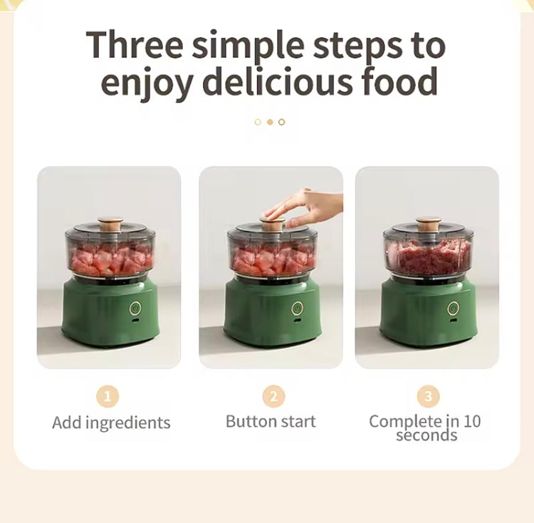 Multifunctional USB Rechargeable Mini Chopper