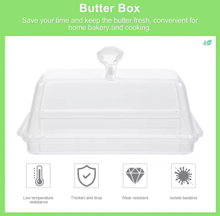 Acrylic Butter Multipurpose Dish