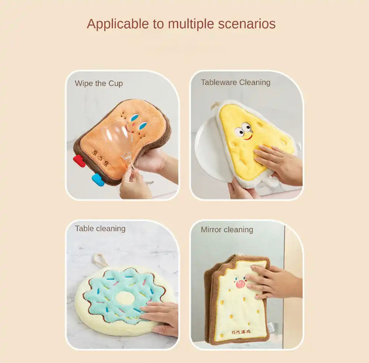 Cute Cartoon Kitchen Towel Multipurpose Best Quality