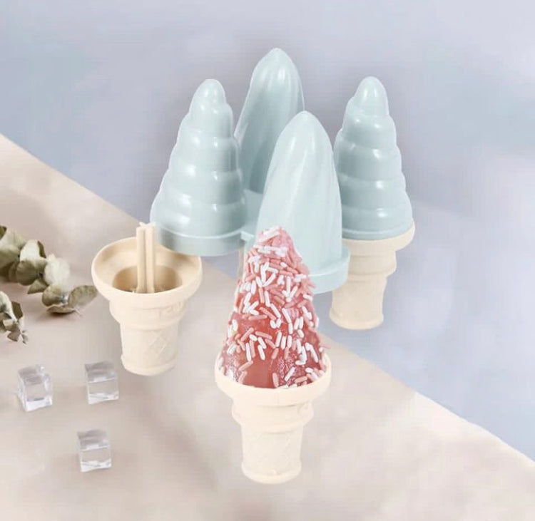 New 4 in 1 Summer Home Diy Ice Cream/Popsicles Mould