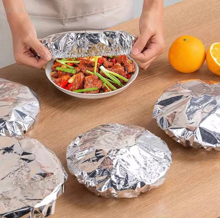 10 Pcs Aluminium Foil Insulated Food Covers
