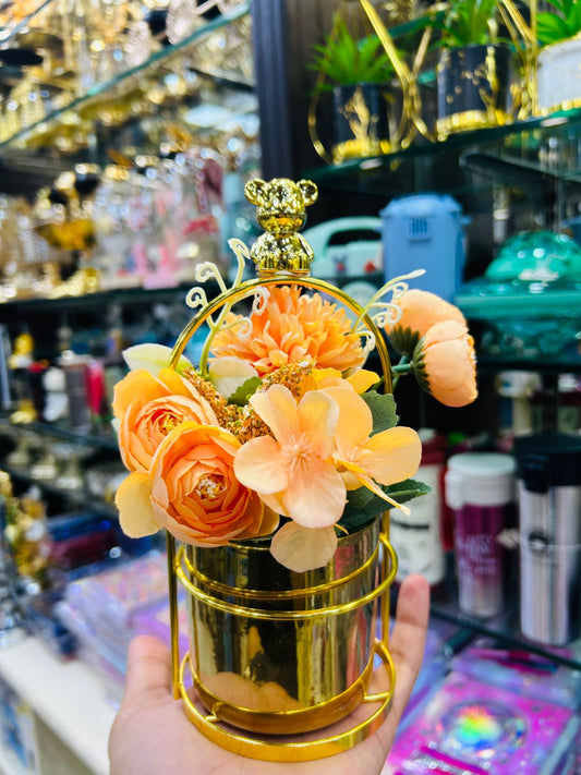 Metal Flower Pot for Home Decoration