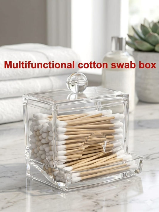 Acrylic Cotton Swabs Holder