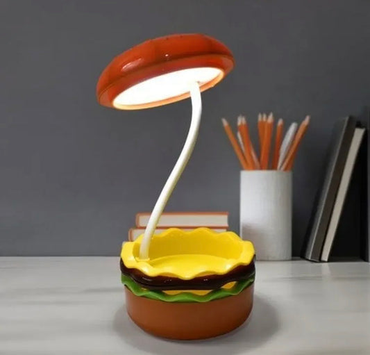 Rechargeable Burger Shape Night Light Led Lamp