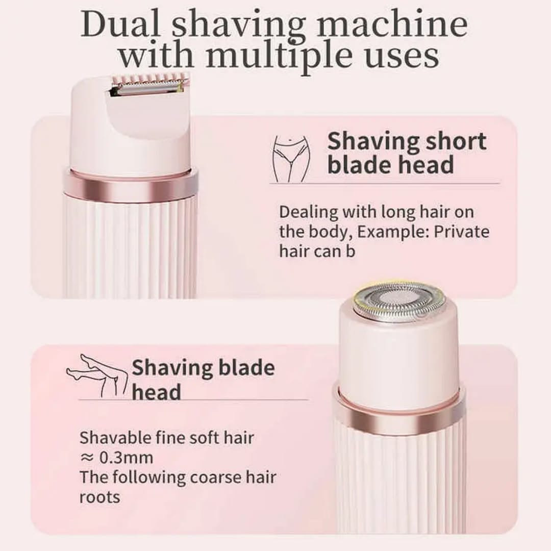 High Quality Dual Head Rechargeable Hair Removal
