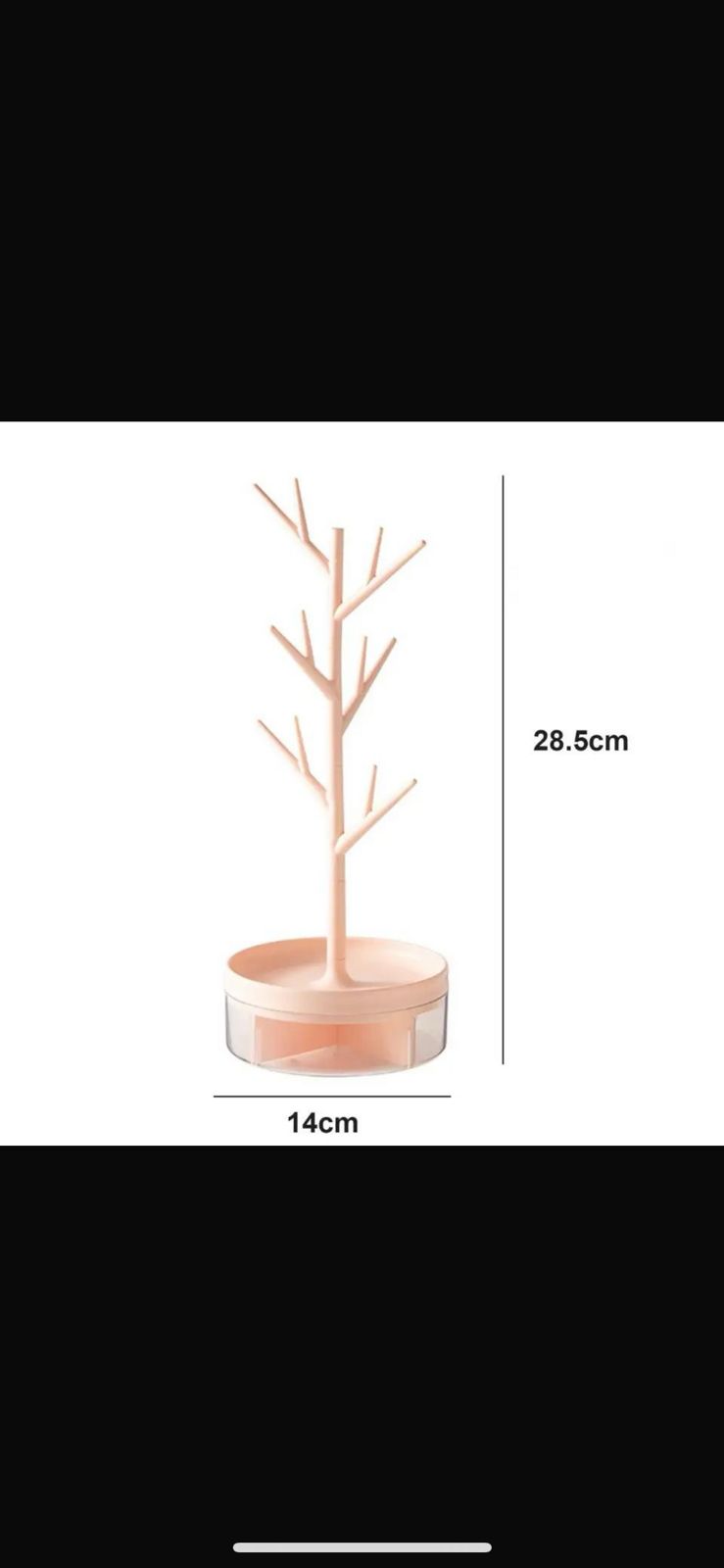 Tree Style Earings Jewellery Organizer