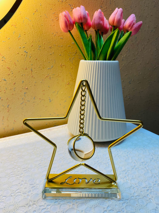 Metal Star Showpiece for Home Decor