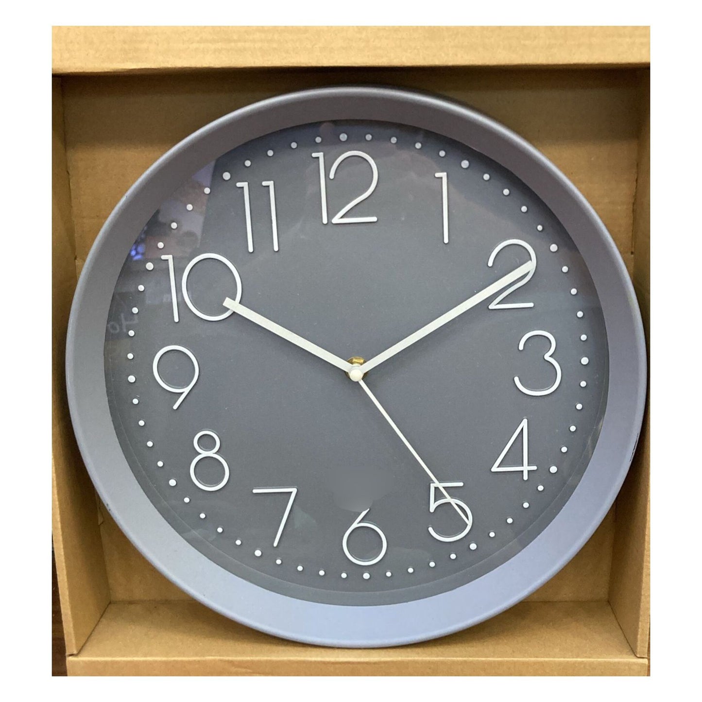 12 Inches Modern Minimalist Round Wall Clock