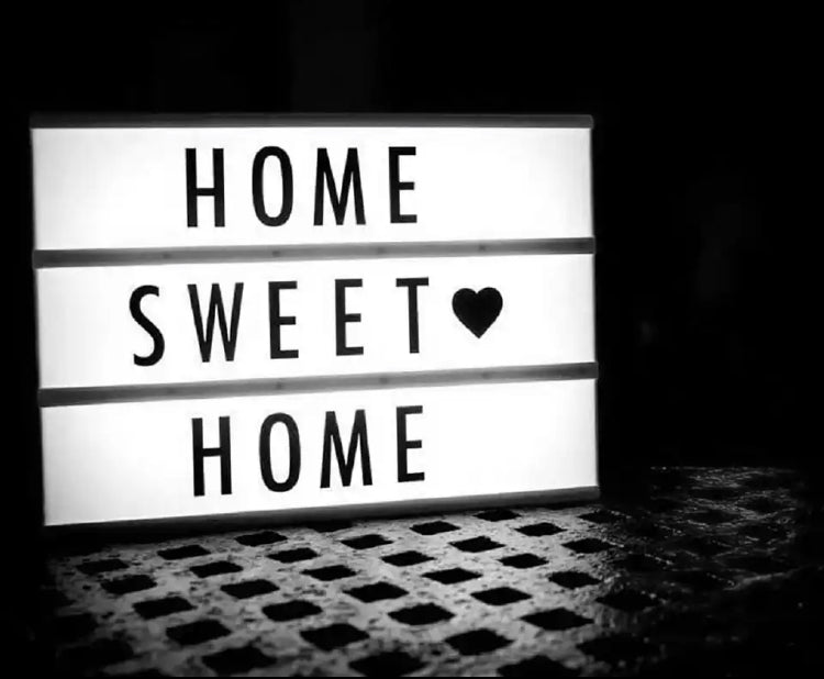 A4 Size Cinematic Light Box Replacement Letters & Numbers Message Board