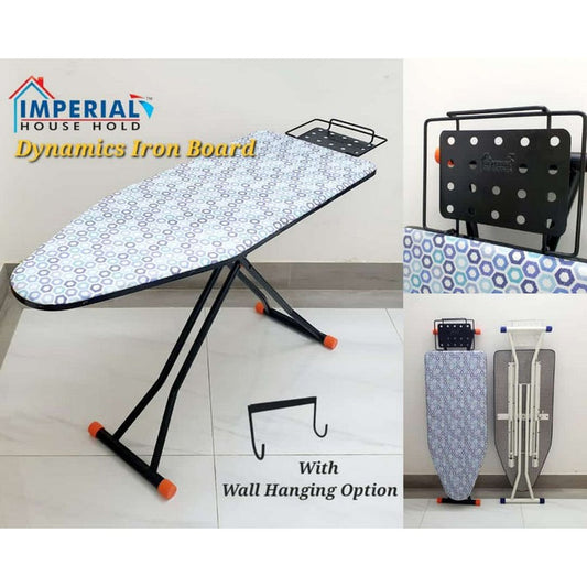 Foldable Iron Stand Board with Wall Hanging Option