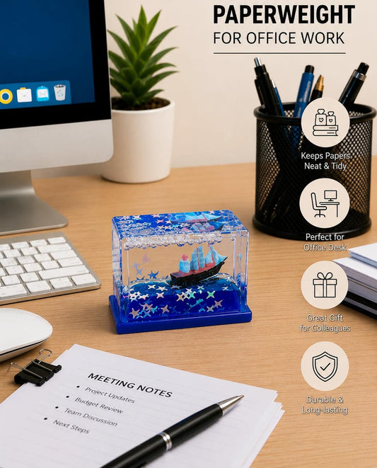 Mini Square Design Paper Weight for Office Work
