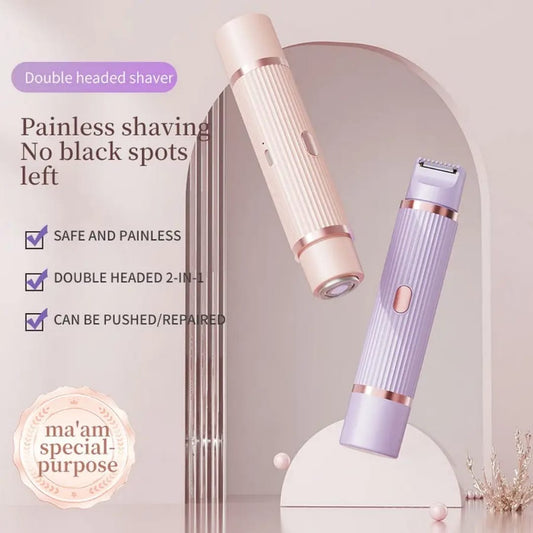 High Quality Dual Head Rechargeable Hair Removal