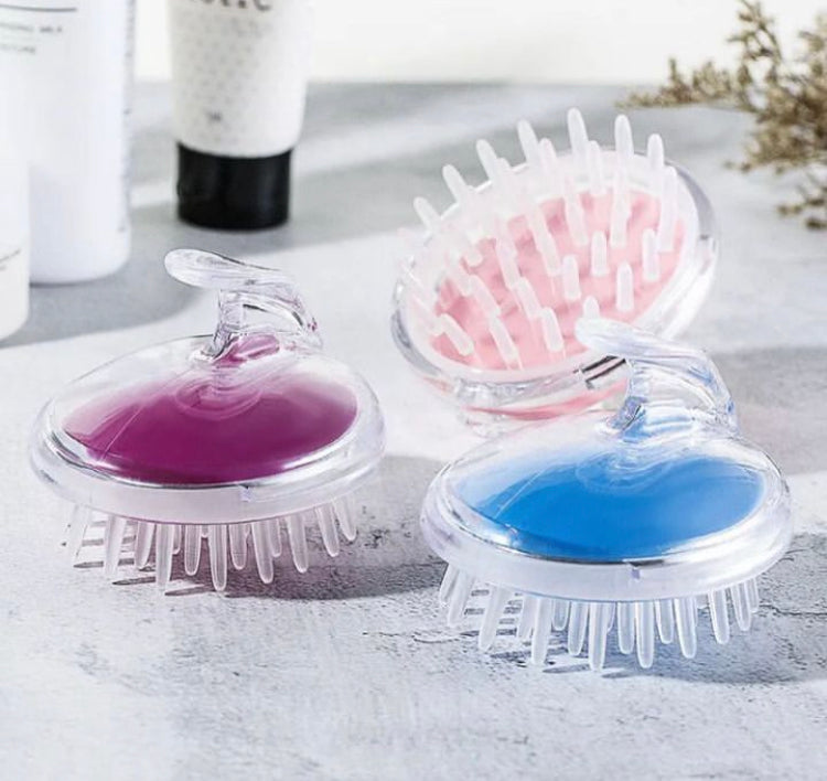 Crystal Transparent Hair Scalp Brush