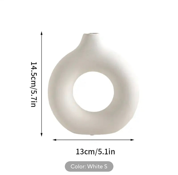 3 Pcs Flower Display Decorative Vases Set