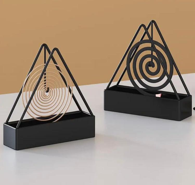 Iron Nordiac Style Mosquito Coil Holder