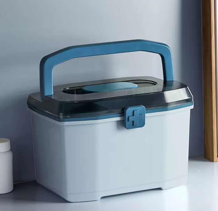 Double Layer Medicine Box