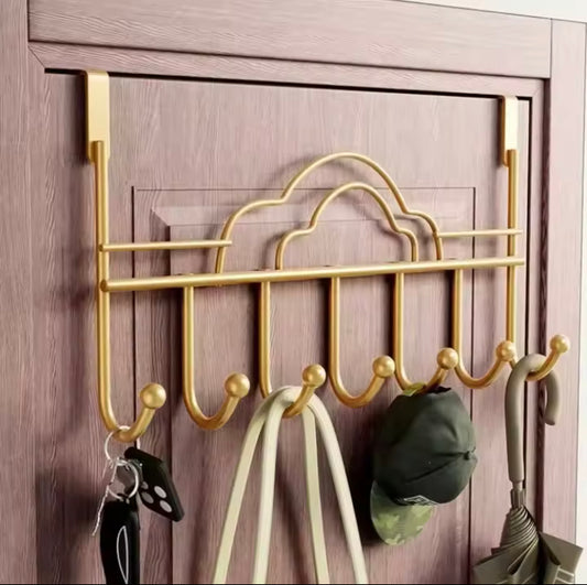 Gold Metal Over the Door Hanger