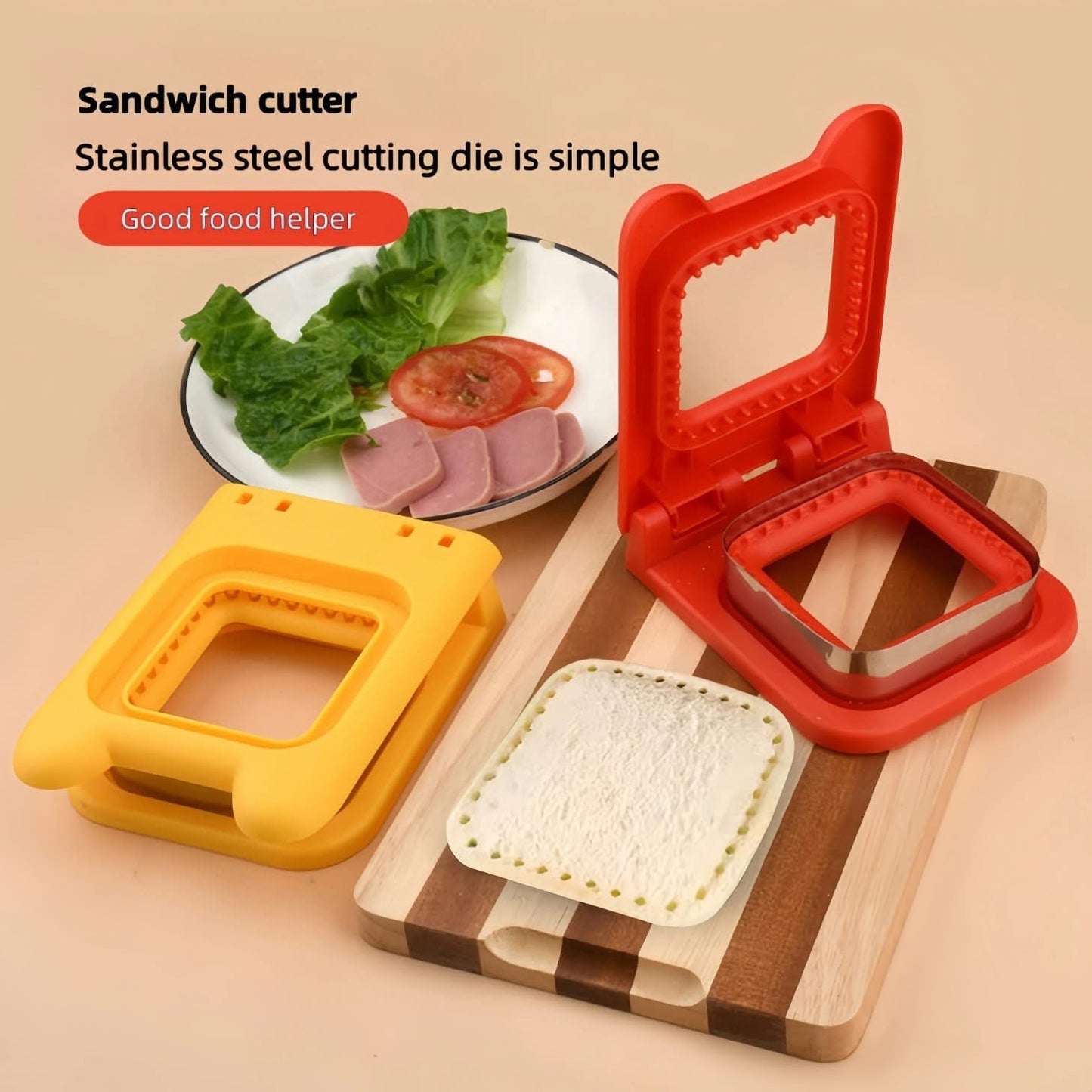 Cute Sandwich Bread Cutter & Sealer
