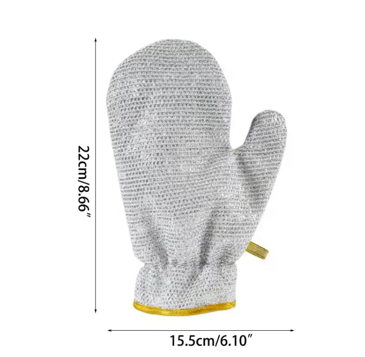 Double Sided Net Cleaning Gloves (Single)