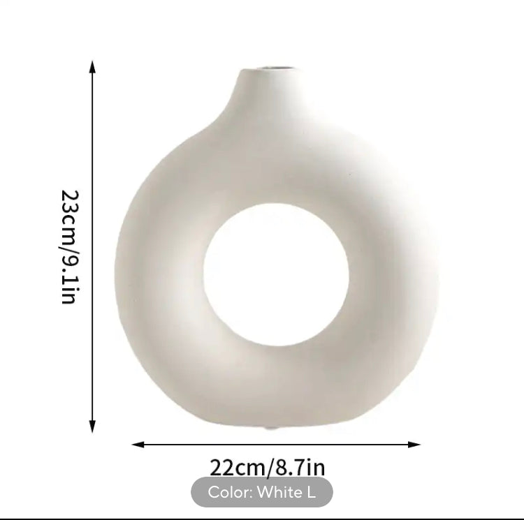 3 Pcs Flower Display Decorative Vases Set