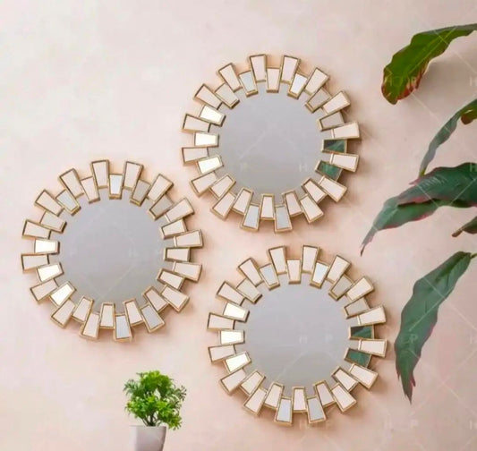 3 Pcs Fancy Wall Decor Motifs