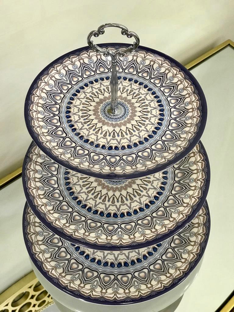 3 Tier Melamine Dessert Stand Perfect for Household Decor