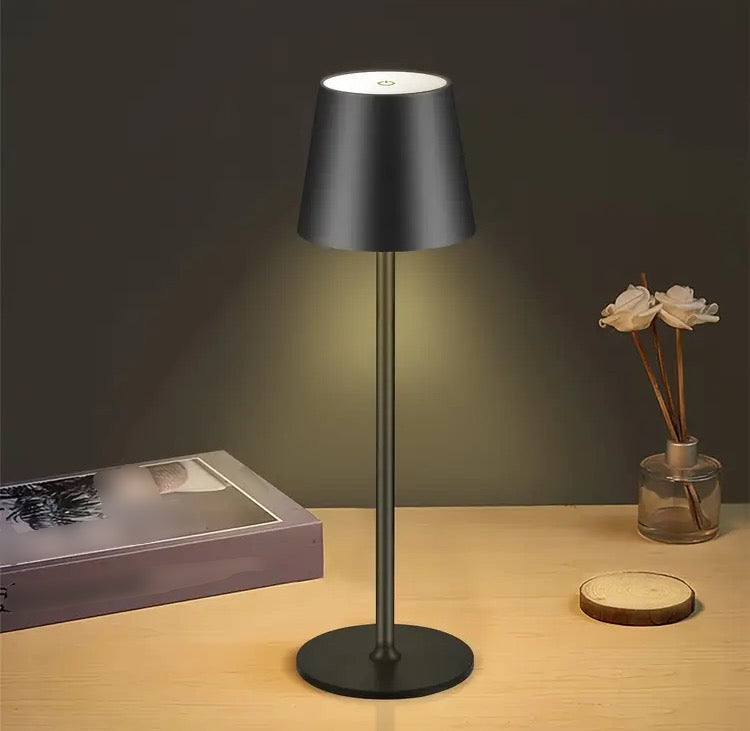 Retro Rechargeable Touch Led Table Lamp with 3 Colours Changing