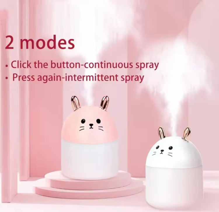 Mini Portable Humidifier with Colourful Lights