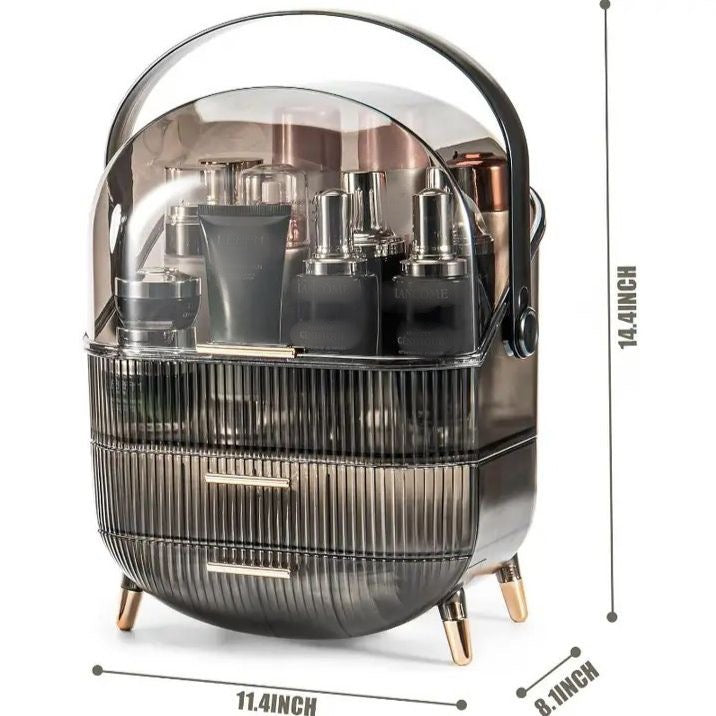 Large Capapcity Dustproof Cosmetics Makeup Organizer