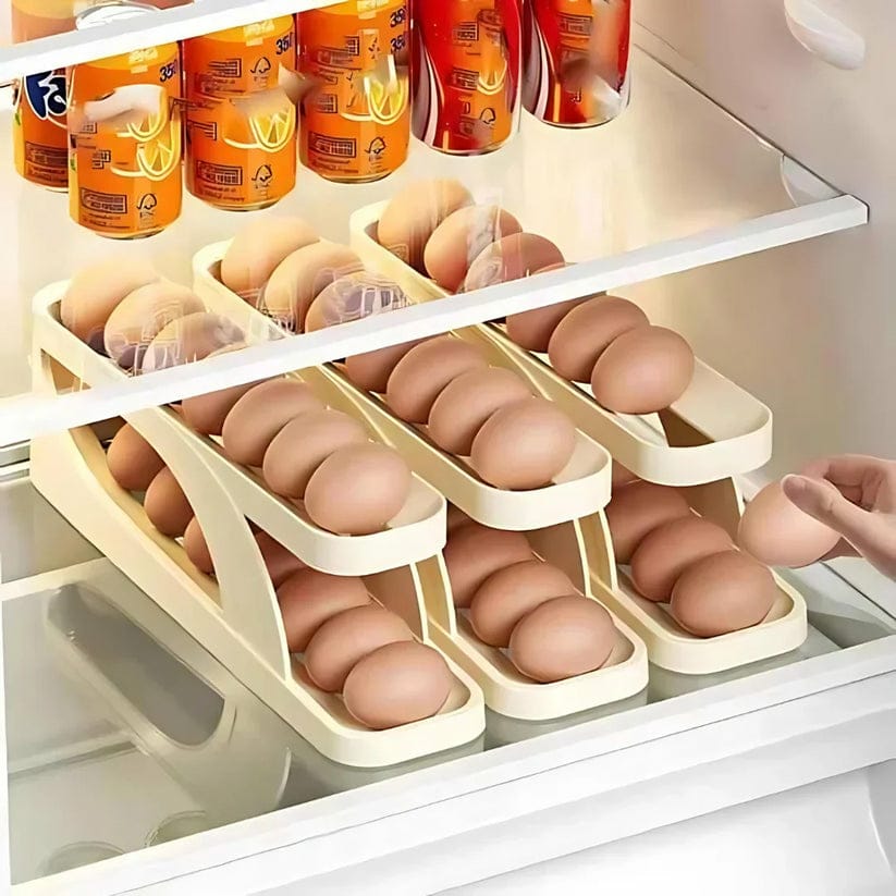Rolling Egg Storage Tray