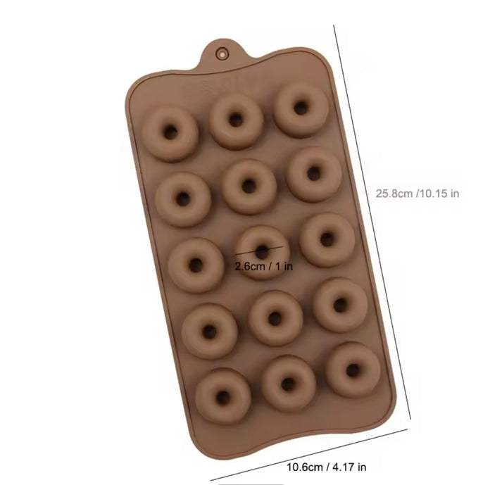 Donut Shape Silicone Mould Tray