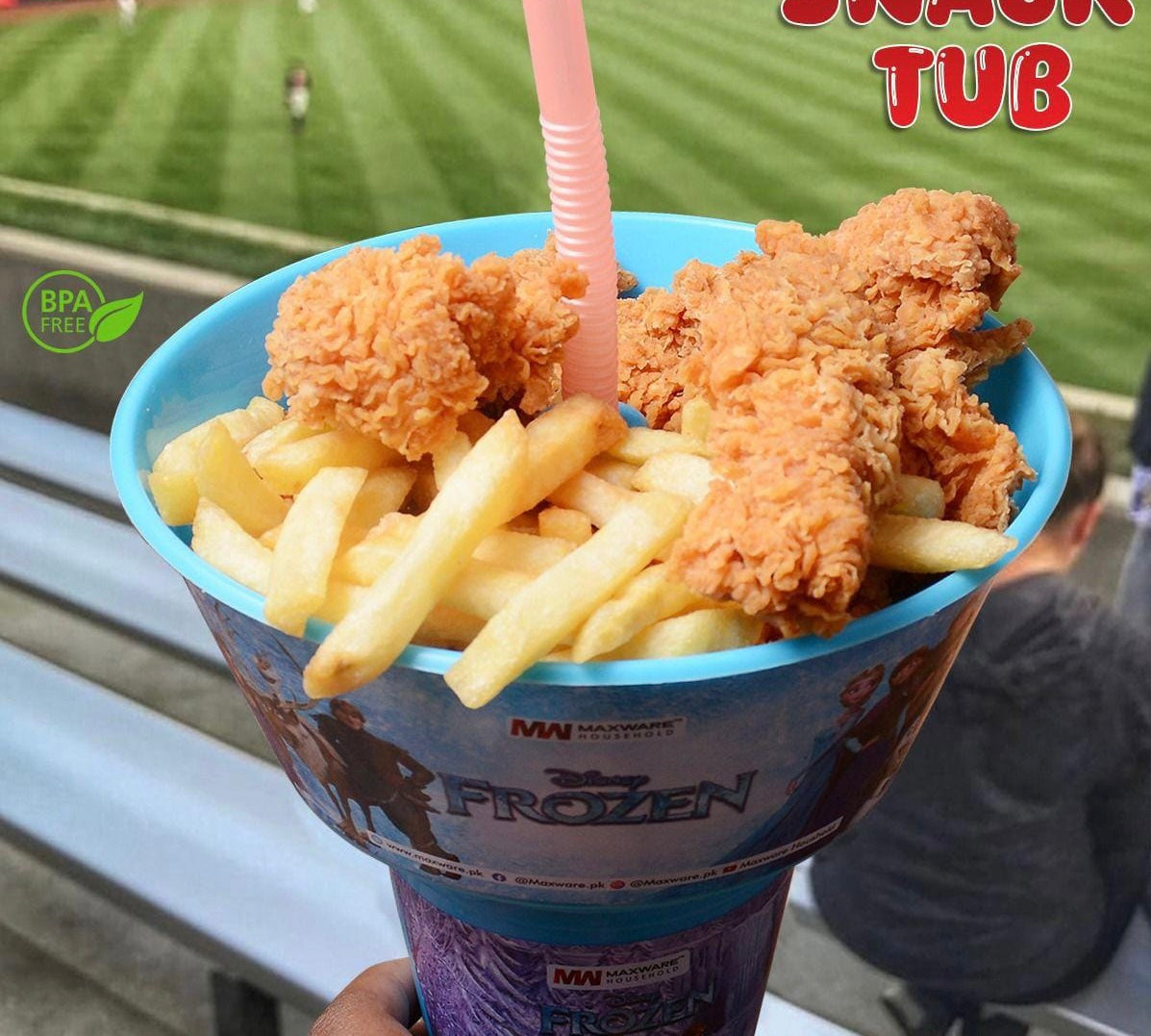 2 in 1 Snacks Drink Cup