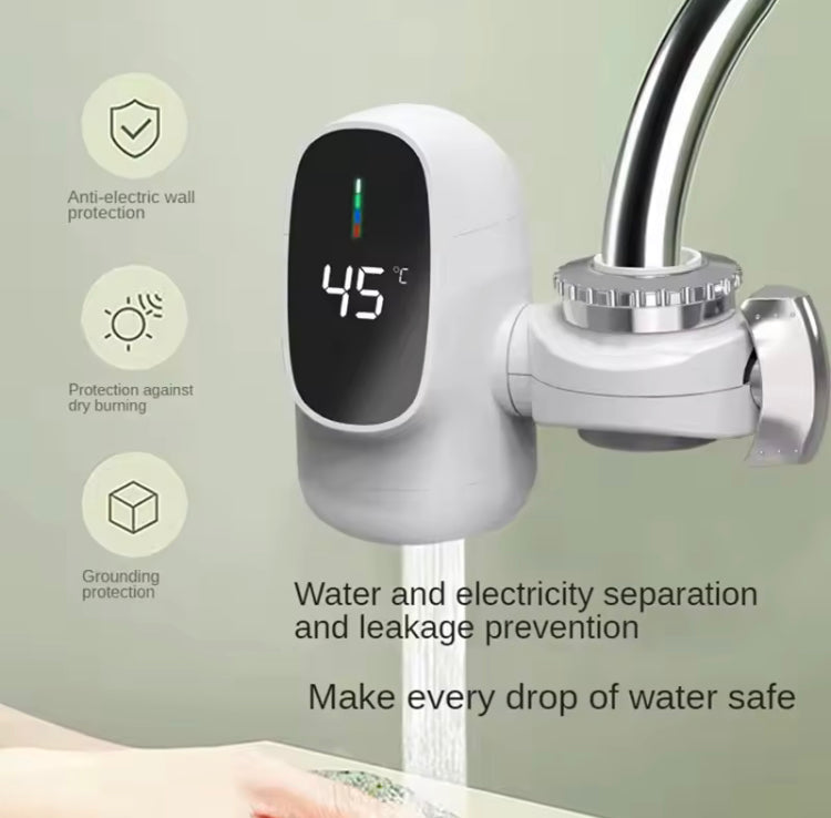 Instant Electric Water Heating Faucet Digital Display Tap