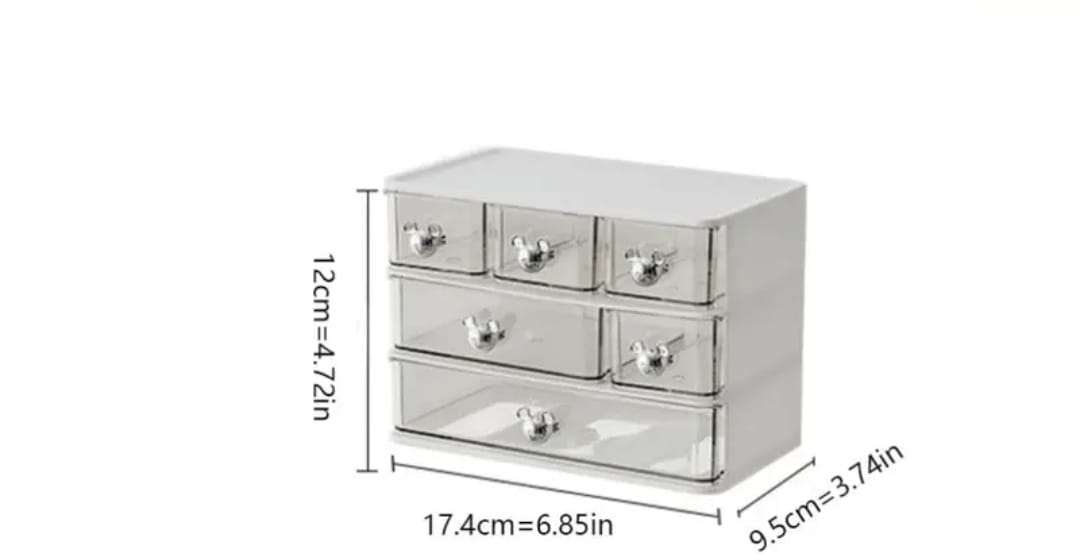 Drawer Style Multipurpose Cosmetics Makeup Jewellery Organizer