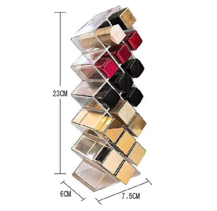 16 Grids Acrylic Lipstick Organizer