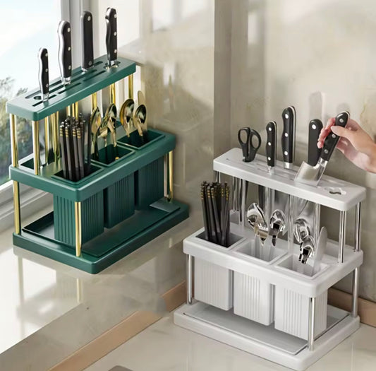 Large Capacity Kitchen Cutlery Holder Premium Quality