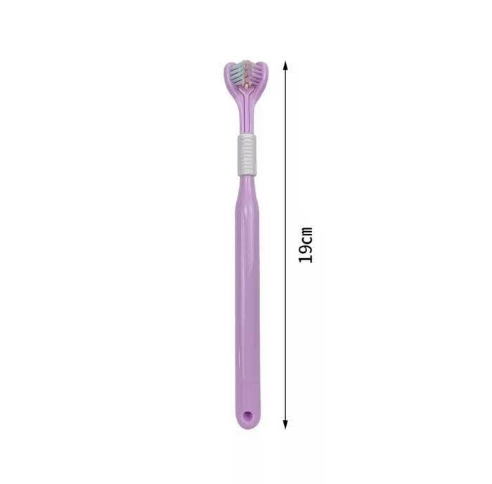 Three Sided Soft Bristles Deep Cleaning Teeth Brush